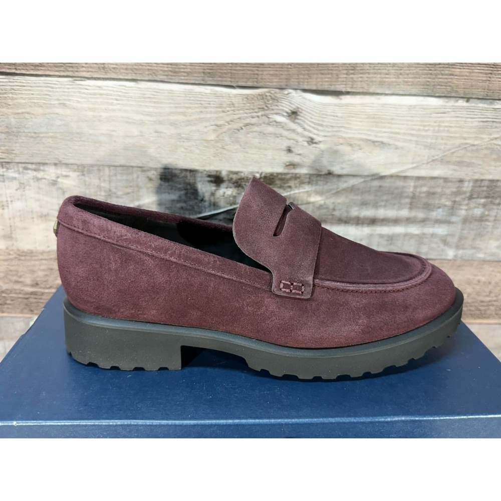 Cole Haan Geneva Loafer Women Shoes Pinot Suded W24295 Size 5.5 Brown - Picture 3 of 15